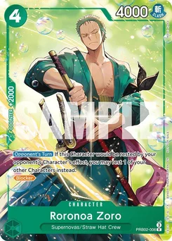 Roronoa Zoro PRB02-006 PR Promotion card