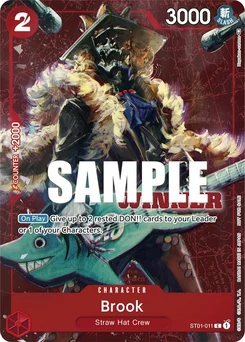 Brook ST01-011 PR Promotion card