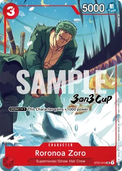 Roronoa Zoro ST01-013 PR Promotion card