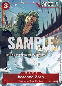 Roronoa Zoro ST01-013 PR1 Promotion card
