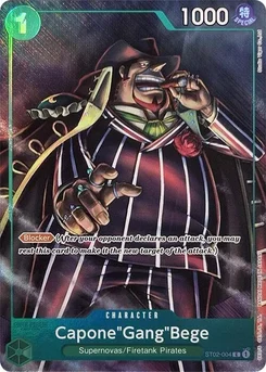 Capone"Gang"Bege ST02-004 PR Promotion card