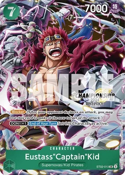 Eustass"Captain"Kid ST02-013 PR Promotion card