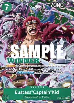Eustass"Captain"Kid ST02-013 PR1 Promotion card