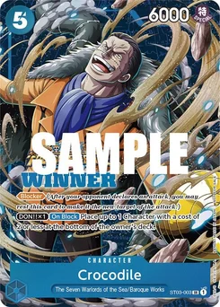 Crocodile ST03-003 PR2 Promotion card