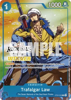 Trafalgar Law ST03-008 PR1 Promotion card