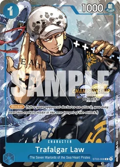 Trafalgar Law ST03-008 PR10 Promotion card