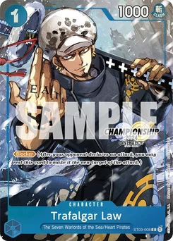 Trafalgar Law ST03-008 PR2 Promotion card