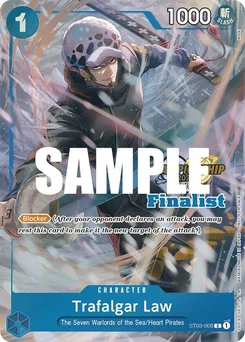 Trafalgar Law ST03-008 PR3 Promotion card