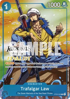 Trafalgar Law ST03-008 PR8 Promotion card