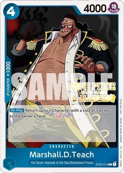 Marshall.D.Teach ST03-014 PR6 Promotion card