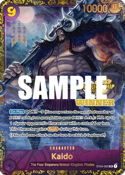 Kaido ST04-003 PR1 Promotion card