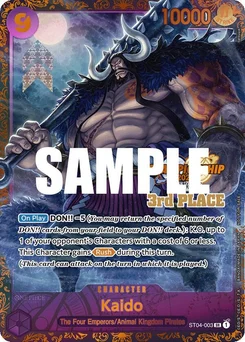 Kaido ST04-003 PR2 Promotion card