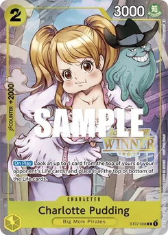 Charlotte Pudding ST07-008 PR Promotion card
