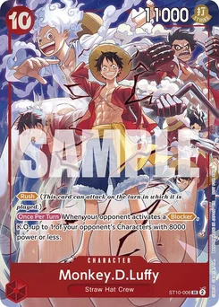 Monkey.D.Luffy ST10-006 PR Promotion card