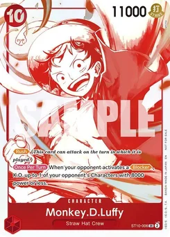 Monkey.D.Luffy ST10-006 PR1 Promotion card