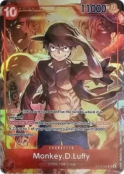 Monkey.D.Luffy ST10-006 PR4 Promotion card