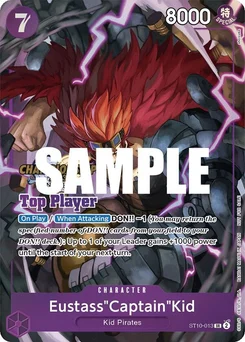Eustass"Captain"Kid ST10-013 PR Promotion card