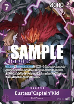 Eustass"Captain"Kid ST10-013 PR2 Promotion card