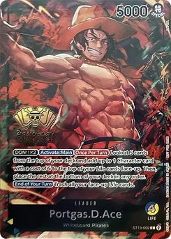 Portgas.D.Ace ST13-002 PR Promotion card