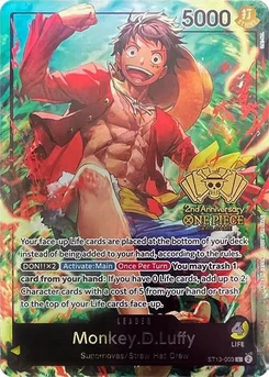 Monkey.D.Luffy ST13-003 PR2 Promotion card