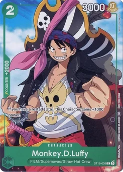 Monkey.D.Luffy ST16-005 PR2 Promotion card