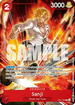 Sanji ST21-003 PR Promotion card