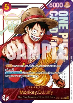 Monkey.D.Luffy ST21-014 PR Promotion card