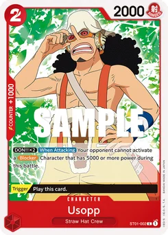 Usopp ST01-002 Straw Hat Crew