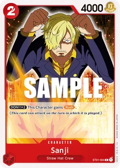 Sanji ST01-004 Straw Hat Crew