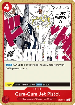 Gum-Gum Jet Pistol ST01-015 Straw Hat Crew