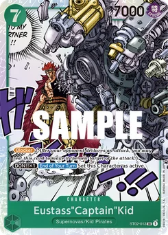 Eustass"Captain"Kid ST02-013 Worst Generation