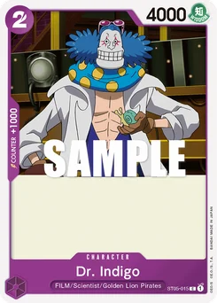 Dr. Indigo ST05-015 One Piece Film edition