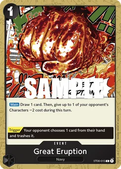 Great Eruption ST06-015 Absolute Justice