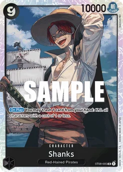 Shanks ST08-005 Monkey D. Luffy