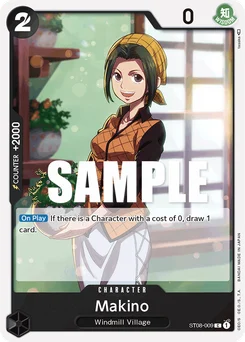 Makino ST08-009 Monkey D. Luffy