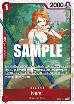 Nami OP01-016 P3 The Three Captains