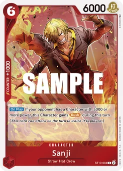 Sanji ST10-004 The Three Captains