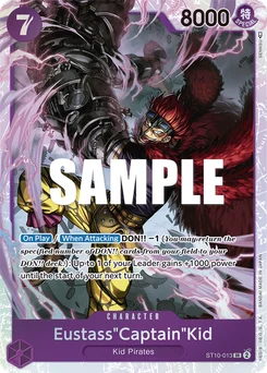 Eustass"Captain"Kid ST10-013 The Three Captains