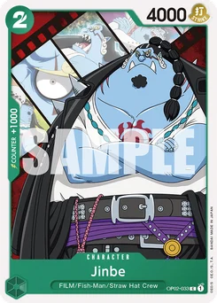 Jinbe OP02-033 P1 Uta
