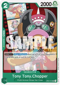 Tony Tony.Chopper OP02-034 P1 Uta