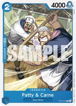 Patty & Carne ST12-015 Zoro and Sanji