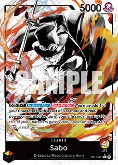 Sabo ST13-001 P1 The Three Brothers