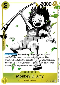 Monkey.D.Luffy ST13-014 P1 The Three Brothers