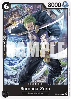 Roronoa Zoro ST14-013 3D2Y