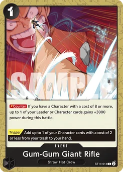 Gum-Gum Giant Rifle ST14-014 3D2Y