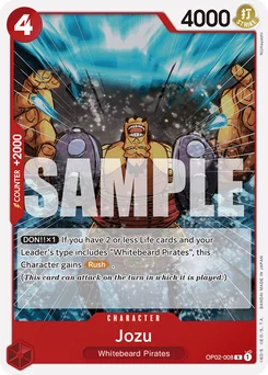 Jozu OP02-008 R1 Red Edward.Newgate
