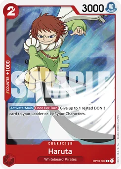 Haruta OP03-009 R1 Red Edward.Newgate