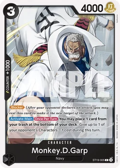 Monkey.D.Garp ST19-005 Black Smoker