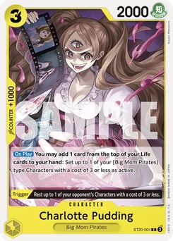 Charlotte Pudding ST20-004 Yellow Charlotte Katakuri