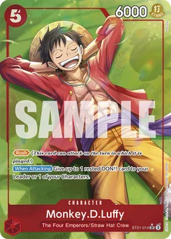 Monkey.D.Luffy ST21-014 P1 Gear5